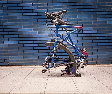 (Video) Folding Wheels on a Folding Bike. The First - Tuck Bike