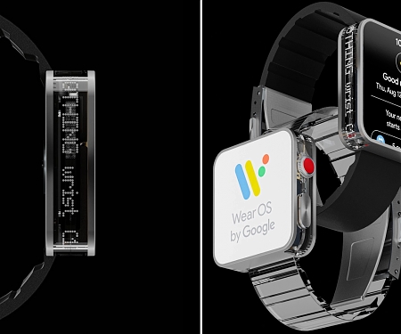 Nothing Smartwatch Design with Transparent Sides of the Dial has “Nothing” to Hide