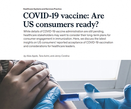 (PDF) Mckinsey - COVID-19 Vaccine : Are US Consumers Ready ?