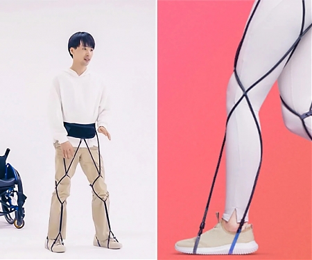 (Video) This Stretchy Japanese Rubber Gear Helps People Relearn to Walk After Incident