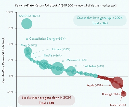 2024 Stock Market Winner & Losers