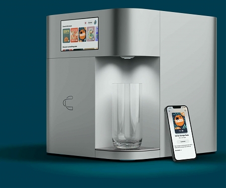 The Cana One Beverage Machine Makes Drinks From a Few Drops of Flavor