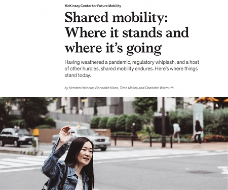 (PDF) Mckinsey - Shared Mobility : Where It Stands, Where It’s Headed