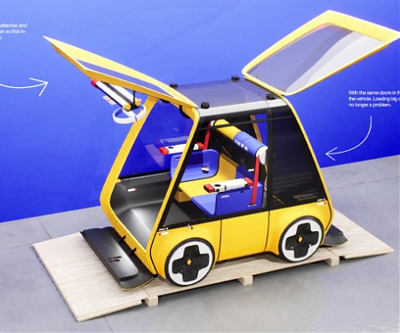 This Wild Concept Car Snaps Together Like Ikea Furniture