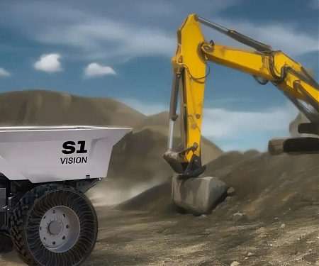 Liebherr Developing Giant, 140-ton Segway-Style Autonomous Haulers