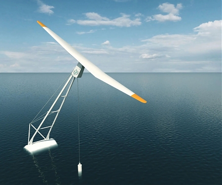 Single-bladed Floating Wind Turbine Promises Half The Cost, More Power