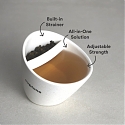Cuptone Teacup Brings Effortless Loose Leaf Tea Brewing With Just A Tilt