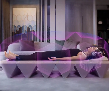 OPUS SoundBed Emotional Fitness Platform by Yves Behar