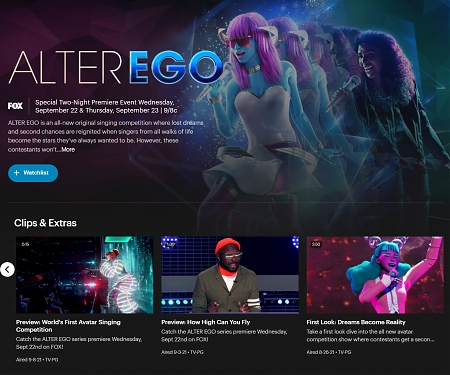 (Video) 'Alter Ego' Avatar Singing Competition - Merging Talent and Technology