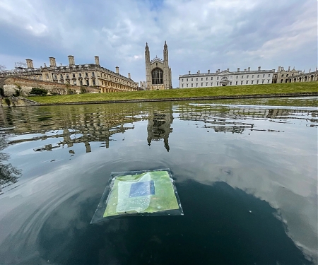 Floating Artificial Leaves Produce Fuels from Water, Air and Sunlight