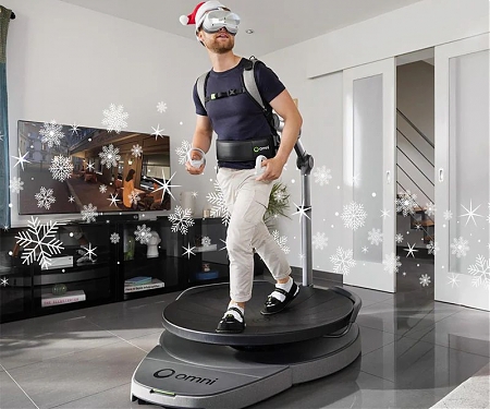 Virtuix Omni One Core is a VR Treadmill That Lets You Move Safely in an Imaginary World
