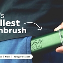 KIF Pocket-Sized Titanium Toothbrush Kit Reduces Plastic Waste for Better Environment