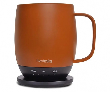 Nextmug Self-Heating Coffee Mug Promises Long-Lasting Battery and Smart Sensors