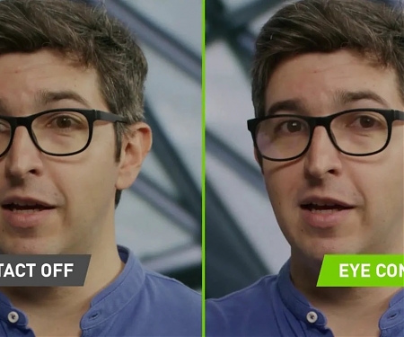 (Video) Nvidia Uses AI to Make Our Eyes Always Look at the Camera