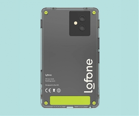 LoFone has a Unique Colour E-Ink Display