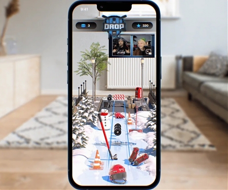 ESPN Releases AR Mini Games to Enhance Its Digital Hockey Show