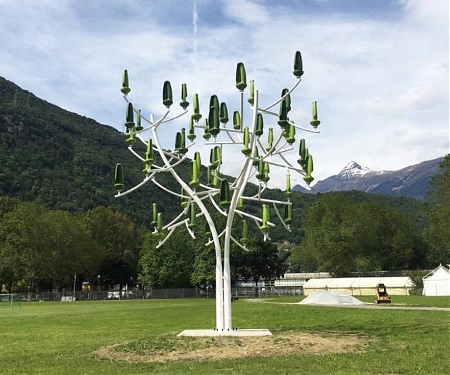 Could ‘Wind Trees’ with Micro Turbines be a Solution to Green Energy in Tight Urban Spaces ?
