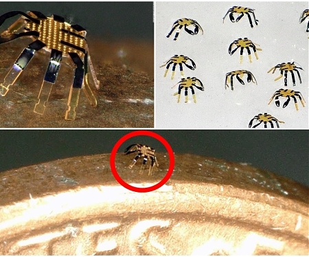 (Video) Tiny Robotic Crab is Smallest-Ever Remote-Controlled Walking Robot