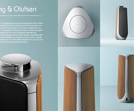 Bang & Olufsen’s BeoSpeed - An Electric Scooter Concept