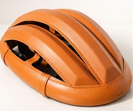Spin Foldable Helmet Combines Vintage Cycling Style With Segmented Geometry