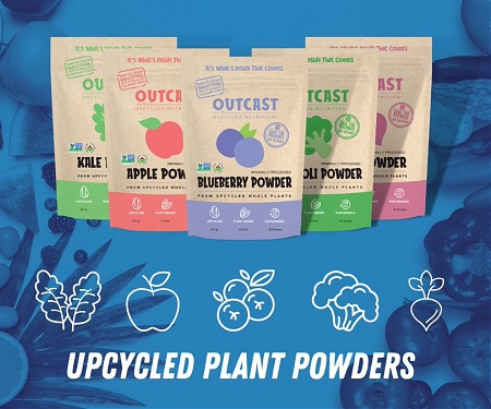 High-Performance Supplements Made from Discarded Food Waste - Outcast Foods