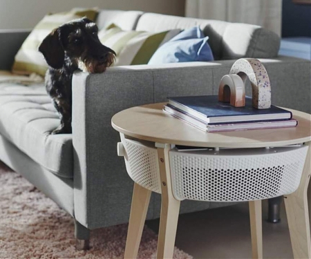 IKEA's STARKVIND Smart Air Purifier Doubles as Side Table
