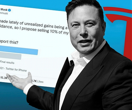 Elon Musk Is Diversifying World’s Biggest Fortune With Twitter Stake