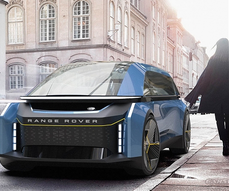 Autonomous Range Rover Urban Concept