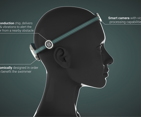Smart Headband Gives Blind Swimmers Confidence In The Pool