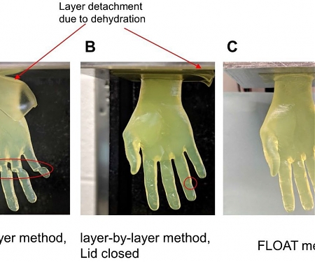 (Video) 3D Printing Method Turns Goo Into a Hand in Minutes