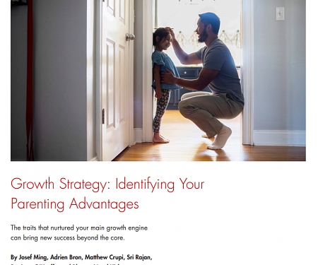 (PDF) Bain - Growth Strategy : Identifying Your Parenting Advantages