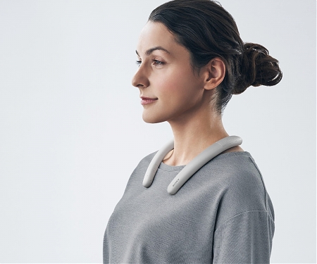 Sony Promises All-Day Comfort with Neckband Speaker for Remote Workers
