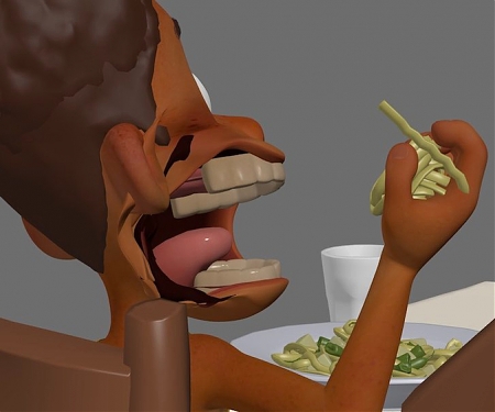 Pixar Animator Shows The Unsettling Skeletons Underneath 3D Mouths