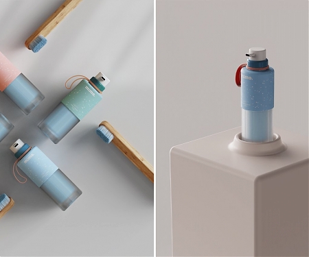 This Refillable Toothpaste Container was Designed to Cut Down the Waste Produced