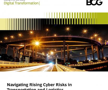 (PDF) BCG - Navigating Rising Cyber Risks in Transportation and Logistics