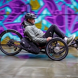Chainless Recumbent ICE Trike Scraps The Links For Pedal-By-Wire Tech