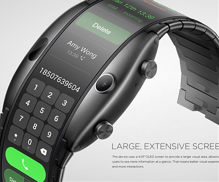 Futuristic Wearable Phone - Nubia Alpha