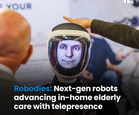 (Video) Robodies : Next-Gen Robots Advancing In-Home Elderly Care with Telepresence