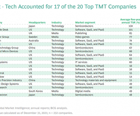 (PDF) BCG - The 2022 TMT Value Creators Report
