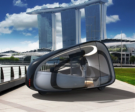 Future of Autonomous Vehicles - 3 Wheeled Experience Pod
