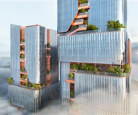 The Future of The Tech Office is Taking Shape in Asia - Tencent Helix