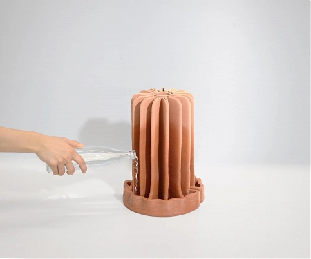 This 3D-Printed Humidifier Doesn’t Use Any Electricity