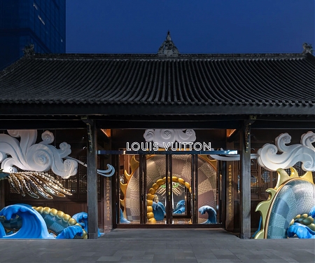 Louis Vuitton Unveils 5 Dragon Sculptures Across China for Chinese New Year