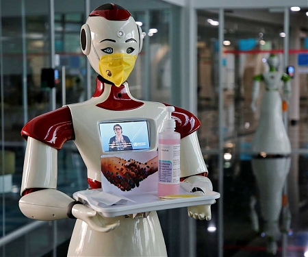 How Robots Became Essential Workers in the COVID-19 Response