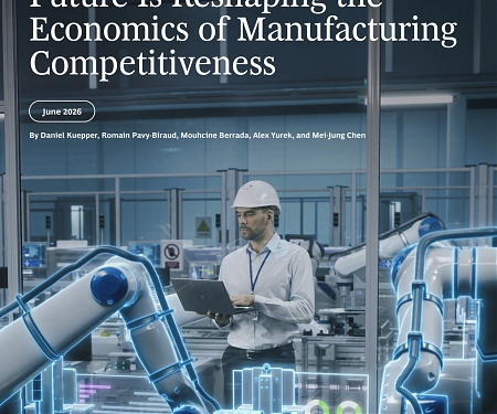 (PDF) BCG - How the Factory of the Future Is Reshaping the Economics of Manufacturing Competitiveness
