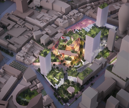 Transforming a Shopping Centre Into a Green Cultural Quarter - MVRDV
