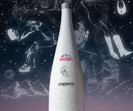 Evian Taps Into Its Astronomical Side With Coperni