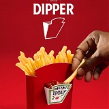 Heinz Creates Fry Box With Built-In Ketchup Compartment To Make Dipping Effortless