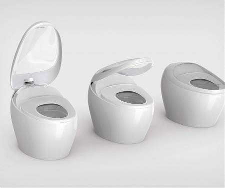 Absolutely Genius Toilet Design with A Lid-Activated Flush Only Flushes