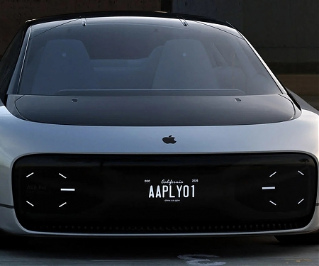 This Apple Car Gets 180-Degree Panoramic Roof + Flowing Aerodynamic Silhouette